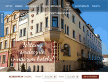 Tablet Screenshot of hotelbartis.pl